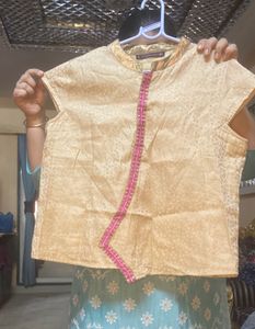 Ethnic  Crop Top/Blouse