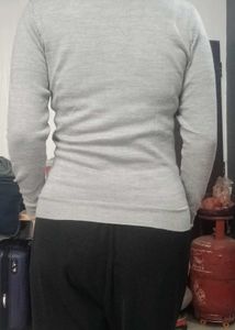 Gray V-Neck Sweater pick any 1