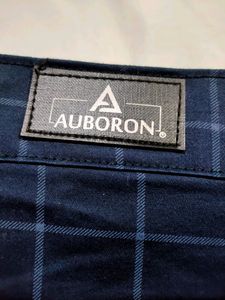 Checked Mid-Rise Slim Fit Chinos for Men