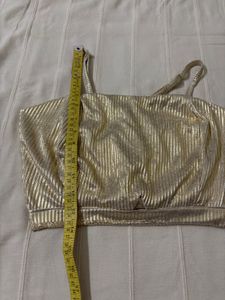 Shimmery Gold Blouse for Wedding/Festivities