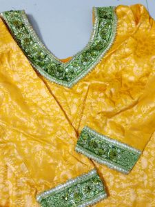 Yellow Bridal Dress