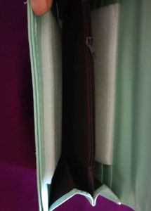 Mint Green Wallet/Clutch