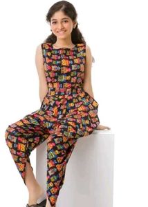 Printed Sleeveless Jumpsuit👖👕👚🌟🫵