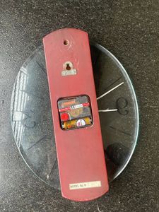 Oval Shape Wall Clock
