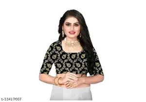 Elegant Velvet Saree