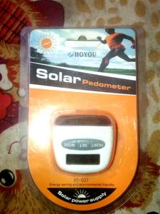 Solar Pedometer