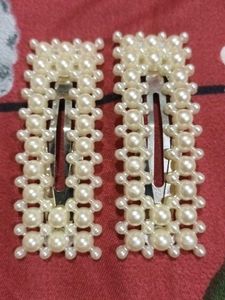 Pearl Hair Clip Set