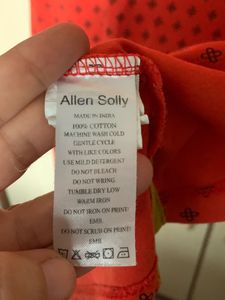 Allen Solly Printed Polo T-shirt For Men