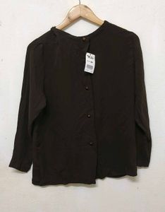 Trendy New Brown Long Sleeve Top