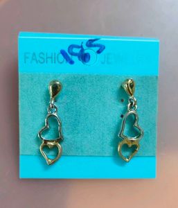 Heart Drop Earrings