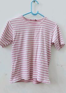 Striped Pink T-Shirt