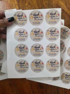 Thank You Sticker 8 sheets