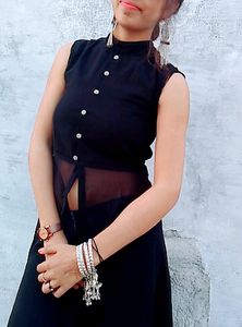 Black One Piece Dress In VeryVery affordable Price