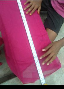 Pink Embellished Dress Material