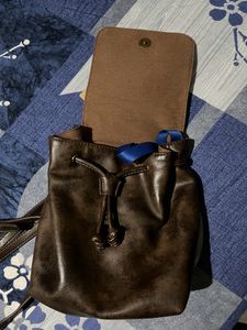 Leather Bagpack