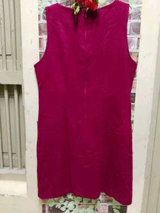 Chic Magenta Dress unique design n colour