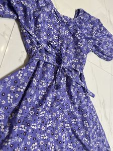 Floral mini dress