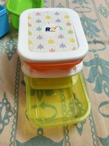 Colorful Food Storage Containers