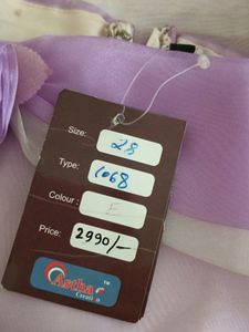 Brand new cute Lavender white sleeveless dress.