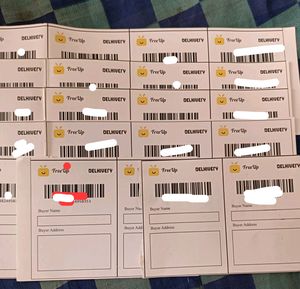 Shipping Lable Pack Of 6