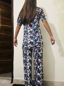 Floral Print Cord Set