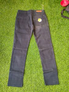 Checkered Casual Pants