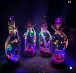 Teddy Bear Glass Lamp