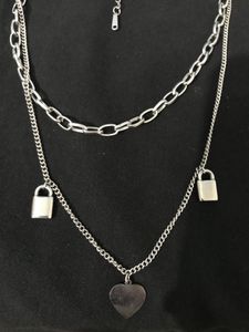 Layered Love Heart Necklace
