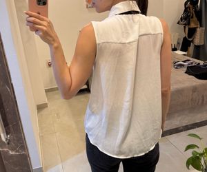 Zara Chic Sleeveless Top, S