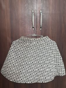 Geometric Print Skirt