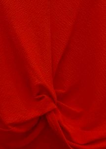 Red ♥️🍒 Crop Top With Knot 🪢 Detailing