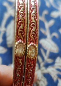 Red & Gold Bangles