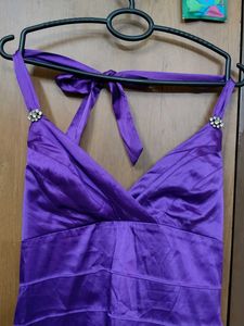 Purple Party Dress