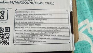 Wired Keyboard Pinnacle Pro - New!