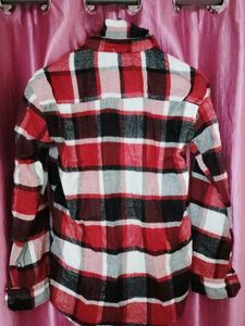 Red &amp; Black Plaid Shirt
