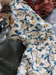 Floral Print Long Sleeve Top