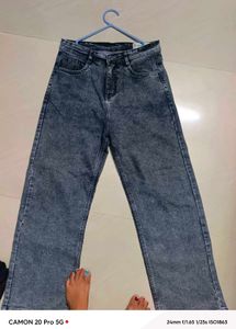 Wide Leg Denim Jeans Only Cash Allow