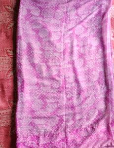 🩷🌷Pretty Pink Printed Saree