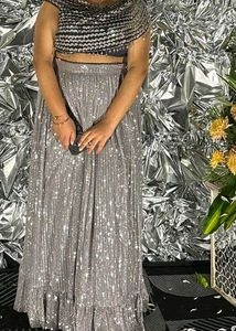 Sequin Embellished Lehenga Set