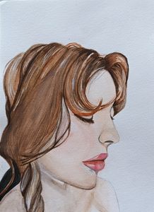 Water colour painting on A5