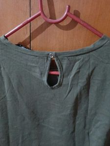 Olive Green Top