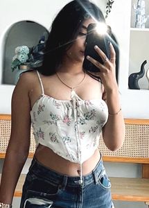 Floral Corset Top