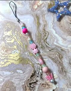 Phone Beads Charm | Pink Theme ☆°•○♡✨️💗
