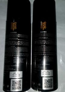 (2)Hayes Deodorant Spray