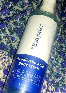 Be Bodywise salicylic acid body wash