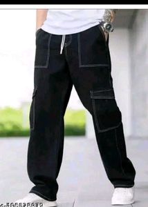 Black Cargo Pants