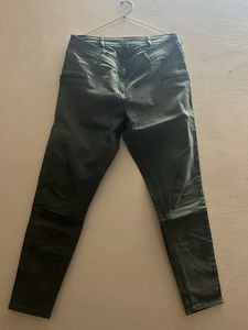 Olive Green Cotton Pant
