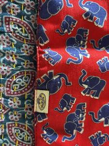 Elephant Print Pouch For Women