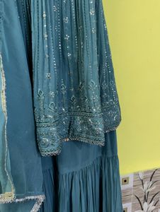 beautiful sequins work dress set