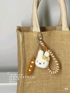 Crochet Bunny Keychain